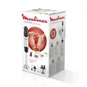 Moulinex Hand Blender DD65J827 | 1000W | 20 Speeds | Titanium Blades | Chopper Bowl + 4 Accessories
