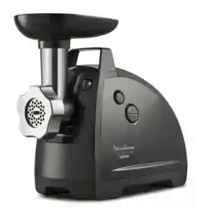 Moulinex Meat Mincer ME682827 | 2000W | 4-in-1 | Black Body with Handle | Made in France
