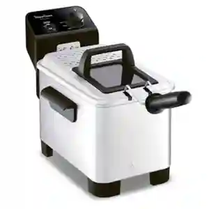 Moulinex Deep Fryer AM333027 | 3L Oil | 1.2Kg Capacity | 2200W | Steel Finish | Removable Bowl