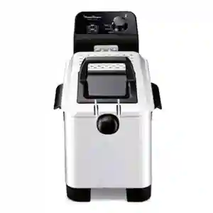 Moulinex Deep Fryer AM333027 | 3L Oil | 1.2Kg Capacity | 2200W | Steel Finish | Removable Bowl