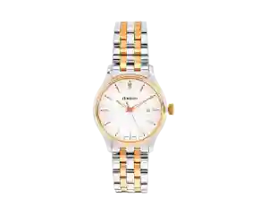 Damas Gents Quartz Watch DCL-Q42-WT-SR-541 | 42mm | Swiss Quartz | Bicolor Steel Bracelet