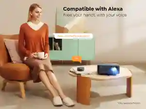 Yaber K2s LCD Projector | 1080P, 800 ANSI Lumens, JBL Dolby Sound, Autofocus & Smart OS