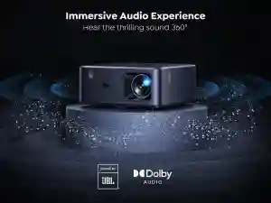 Yaber K2s LCD Projector | 1080P, 800 ANSI Lumens, JBL Dolby Sound, Autofocus & Smart OS