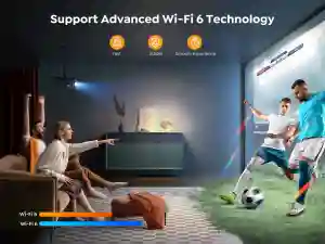 Yaber K2s LCD Projector | 1080P, 800 ANSI Lumens, JBL Dolby Sound, Autofocus & Smart OS