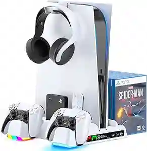 OIVO PS5 Multifunctional Cooling Stand | Cooling, Charging & Storage