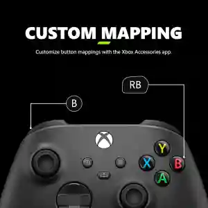 Xbox One Wireless Controller Carbon Black | Precision Gaming Joystick