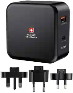Power Station PD AC-Charger 65W Fast Charging Adapter – Black (SM-AC-PH65W-BLK)