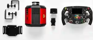 Thrustmaster T818 Scuderia Ferrari Simulator | Direct Drive Racing Wheel Bundle with SF1000 Wheel