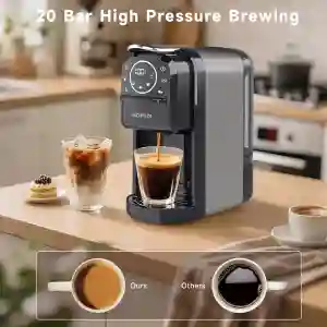 Lepresso Espresso Machine | Professional Home Coffee Maker with Rich Flavor Extraction