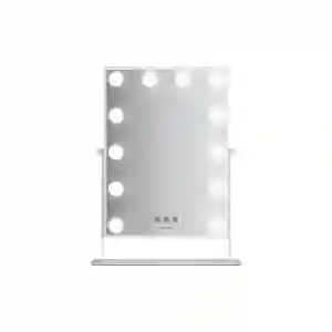 Green Lion Glam Shine Makeup Mirror | 9 LED Light Vanity Mirror for Makeup & Skincare