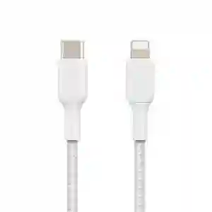 Belkin BoostCharge Lightning to USB-C Braided Cable 2M White (BL-CBL-BRD-USBC-LTG-WHT-2M / CAA004bt2MWH)