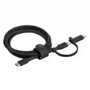 Belkin BOOSTCHARGE 2-in-1 USB-C to USB-C Braided Cable with Lightning Black (BL-CBL-2IN1-USBC-LTG-BLK / CAC003hq1.5MBK)