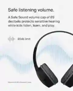 Belkin SOUNDFORM Mini - Kids Hearing Protection Headphones - Black (BL-HS-BT-002-BLK / AUD002btBK)