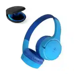 Belkin SOUNDFORM Mini - Kids Hearing Protection Headphones - Blue (BL-HS-BT-002-BLU / AUD002btBL)