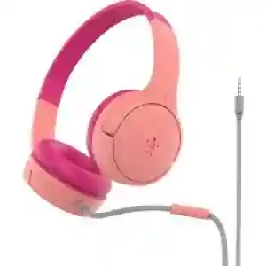 Belkin SOUNDFORM Mini - Kids Hearing Protection Headphones - Pink (BL-HS-BT-002-PNK / AUD002btPK)