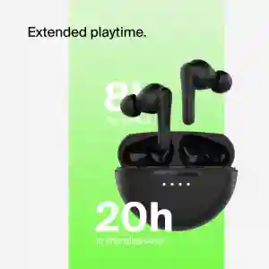 Belkin SOUNDFORM Rhythm True Wireless Earbuds - Black (BL-TWS-C012-BLK / AUC012btBK)