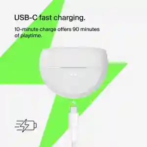 Belkin SOUNDFORM Rhythm True Wireless Earbuds - White (BL-TWS-C012-WHT / AUC012btWH)