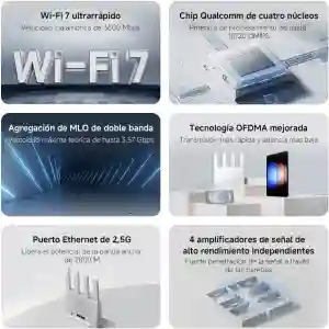 Xiaomi Router BE3600 2.5G UK – Wi-Fi 7 Dual-Band Gigabit Router with 2.5G Port