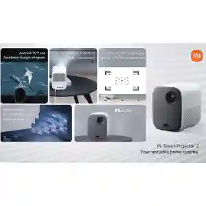 Xiaomi Mi Smart Projector 2 EN UK – Compact Full HD Android TV Projector