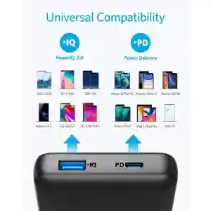 Anker PowerCore Essential 20000 PD Power Bank – Black