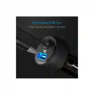 Anker PowerDrive 2 Elite Car Charger with Lightning Connector – Black