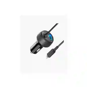 Anker PowerDrive 2 Elite Car Charger with Lightning Connector – Black