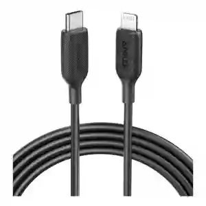 Anker PowerLine III USB-C to Lightning Cable 3ft Black (A8832H11)