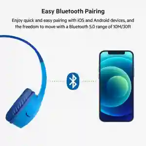Belkin SoundForm Mini Wireless On-Ear Headphones for Kids (AUD002BTMX)