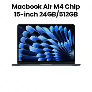 Apple MacBook Air M4 15" Midnight 10-Core GPU 24GB 512GB – SAU MC6L4AB/A