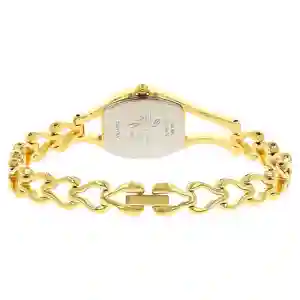 Titan Raga Champagne Dial Women’s Watch with Metal Strap