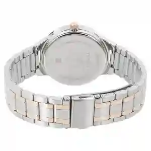 Titan Workwear Anthracite Dial Moonphase Stainless Steel Strap Watch for Women