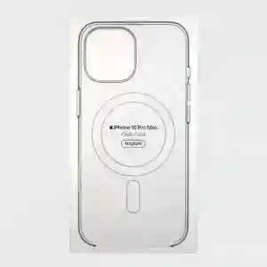 MagSafe Case for iPhone 16 Pro Max (Local) – Transparent Magnetic Shockproof Back Cover