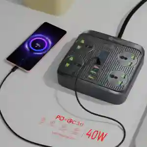 Beyox B01 Power Socket 40W 4+3+1