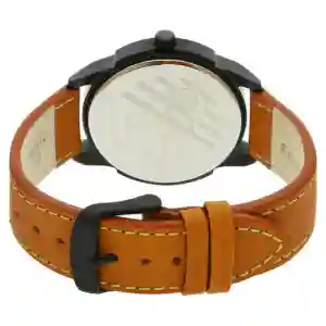 Titan Quartz Analog Black Dial Leather Strap Watch for Men | Stylish Timepiece by Titan Qatar