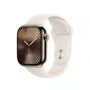 Apple Watch 42 Starlight Sport Band M/L (MXLM3ZM/A)