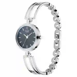 Titan Raga Viva Black Dial Metal Strap Watch 2622SM01 | Elegant Women’s Analog Watch
