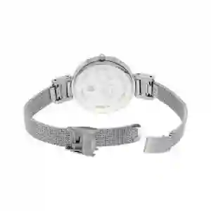 Titan Raga Viva Blue Dial Women Watch With Metal Strap NP2608SM02