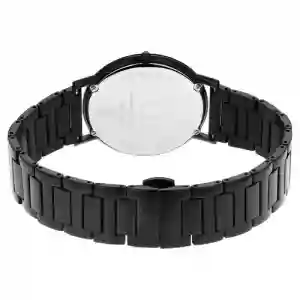 Titan Quartz Analog Black Dial Stainless Steel Strap Watch for Men | Classic Everyday Timepiece