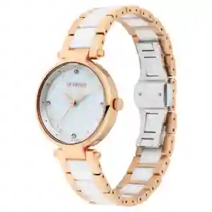 Titan Quartz Analog White Dial Ceramic Strap Watch for Women | Titan Qatar