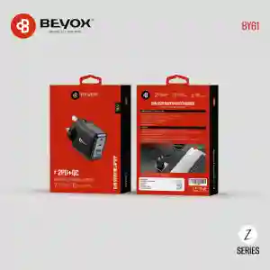 Beyox BY 61 Adapter GaN 65W 2PD + QC | Beyox Qatar