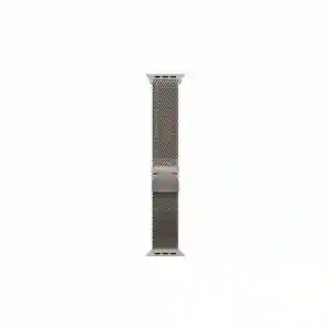 Apple Watch 46mm Natural Milanese Loop M/L - Premium Stainless Steel Strap | Qatar | MXMQ3ZM/A