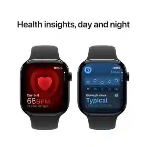 Apple Watch Series 10 42mm Jet Black Aluminum Black Sport Band GPS (MWWE3QA/A)