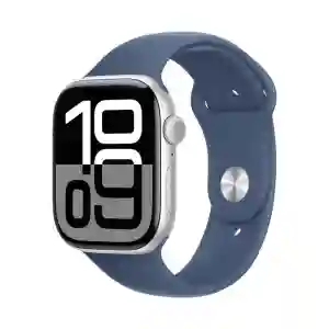 Apple Watch Series 10 46mm Silver Aluminum Sport Band ML Cellular (MWY13QA/A)