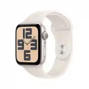 Apple Watch SE (2nd Gen) 40mm Silver Aluminum Blue Sport Loop GPS (MXEE3QA/A) | Apple Watches Qatar