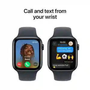 Apple Watch SE (2nd Gen) 44mm Midnight Aluminum Midnight Sport Band GPS (MXEJ3QA/A) | Apple Watches Qatar