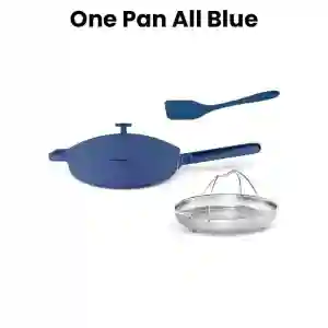 Nutricook NC-OP126AB One Pan 26cm All Blue | Non-Stick Multipurpose Pan