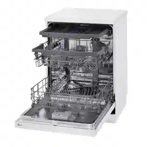 LG DFC513FW WHT Dishwasher | 14 Place Settings | QuadWash & Smart Inverter