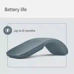 Microsoft Surface Arc Mouse Bluetooth Ocean Blue | Qatar