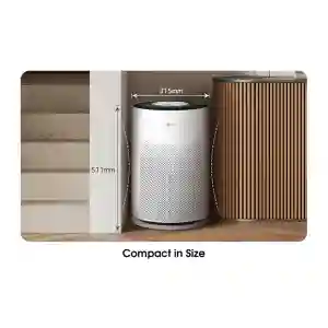 LG Air Purifier AS60GHWG0 | 360° Purification • PM1.0 Sensor • ThinQ WiFi