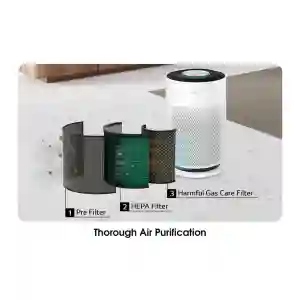 LG Air Purifier AS60GHWG0 | 360° Purification • PM1.0 Sensor • ThinQ WiFi